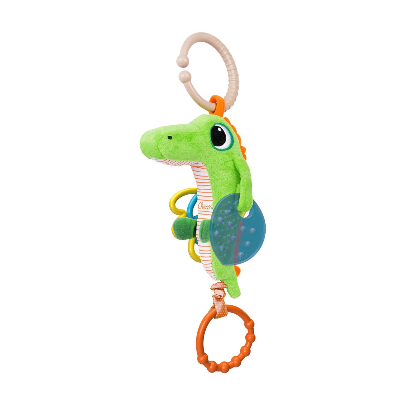 Дитяча іграшка-брязкальце на коляску Chicco Vibrating Croco Crocodile від 3 місяців (11561.00)